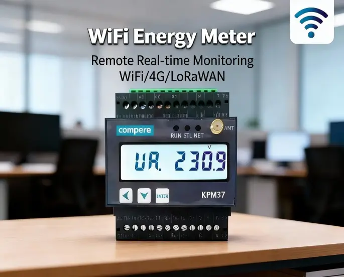 WiFi Energy Meters: Remote Real-Time Monitoring, Seamless Integration With EMS/Cloud/App