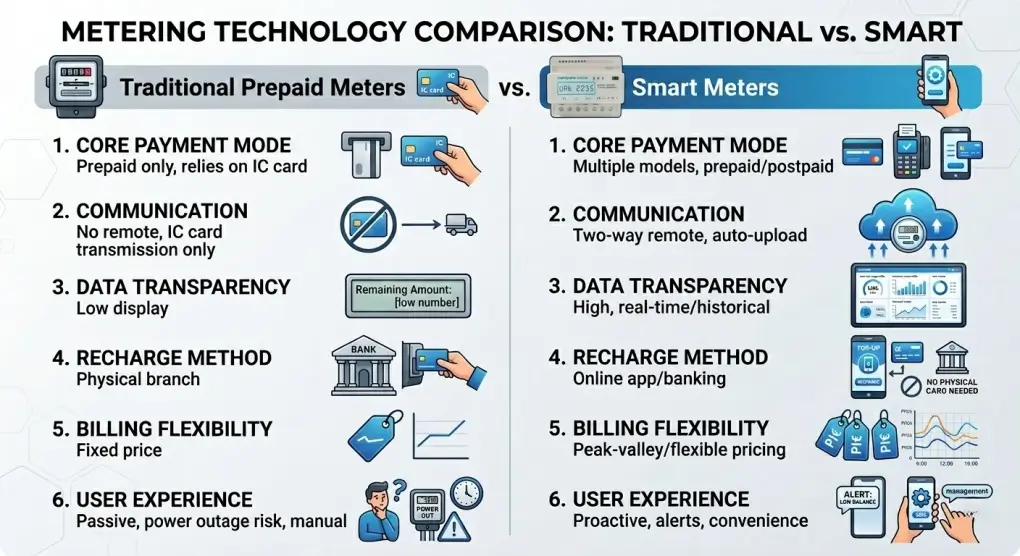 A Table to Understand the Differences