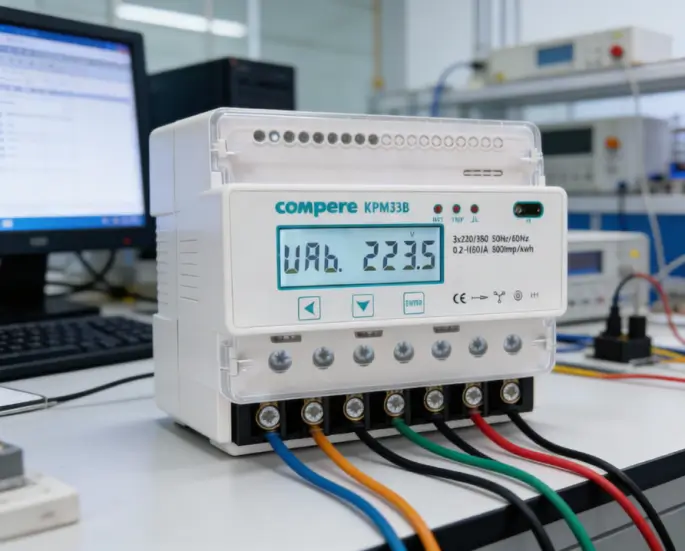 DIN Rail Energy Meters for System Integration