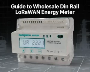 din rail lorawan energy meter