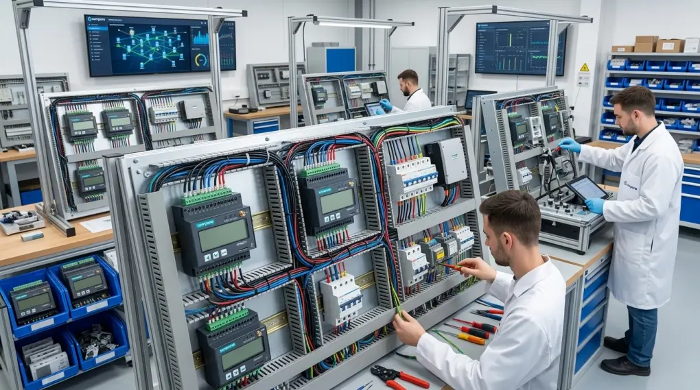 energy meters in the system integration workshop