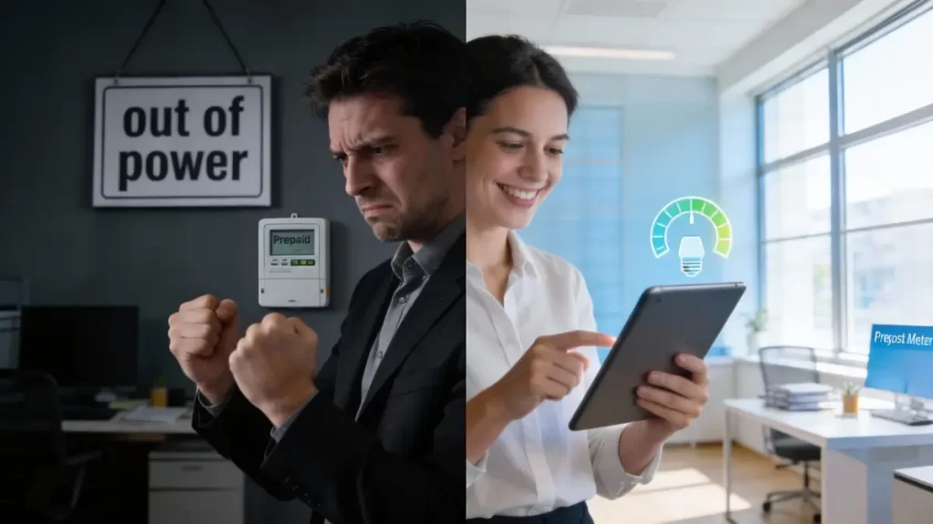 Traditional meter vs Smart meter