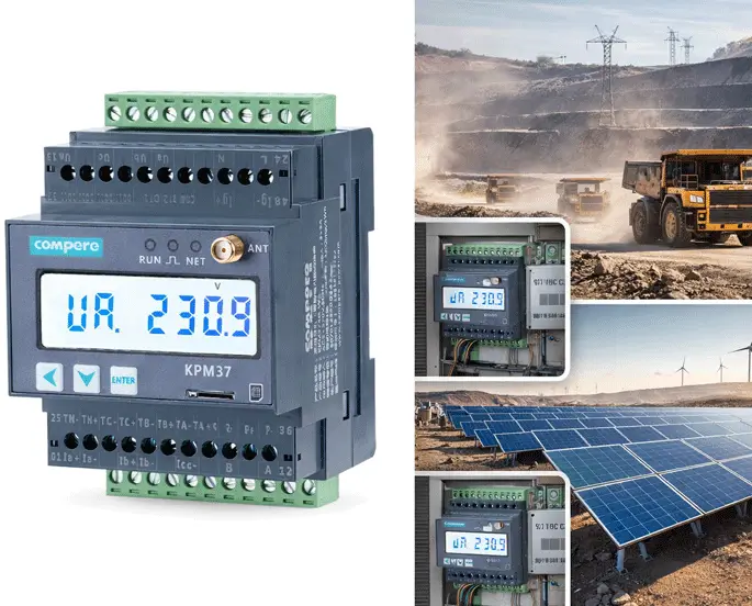 Wireless 4G LoRaWAN Energy Meter for Remote Areas