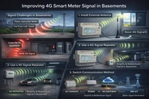How to Solve Unstable 4G Energy Meter Signals in Basements