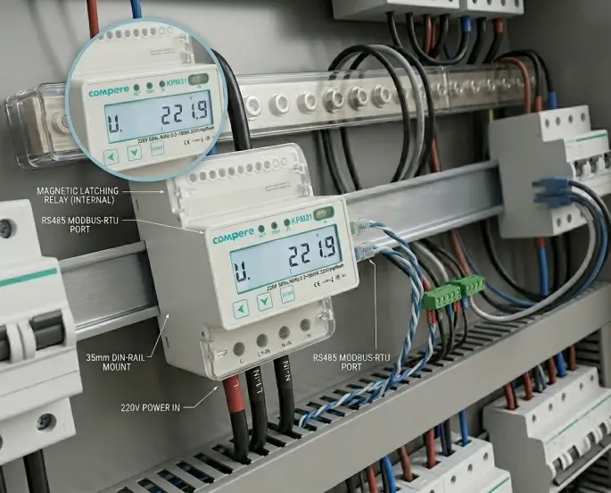 In-depth Technical Analysis of Smart DIN Rail Prepaid Energy Meter