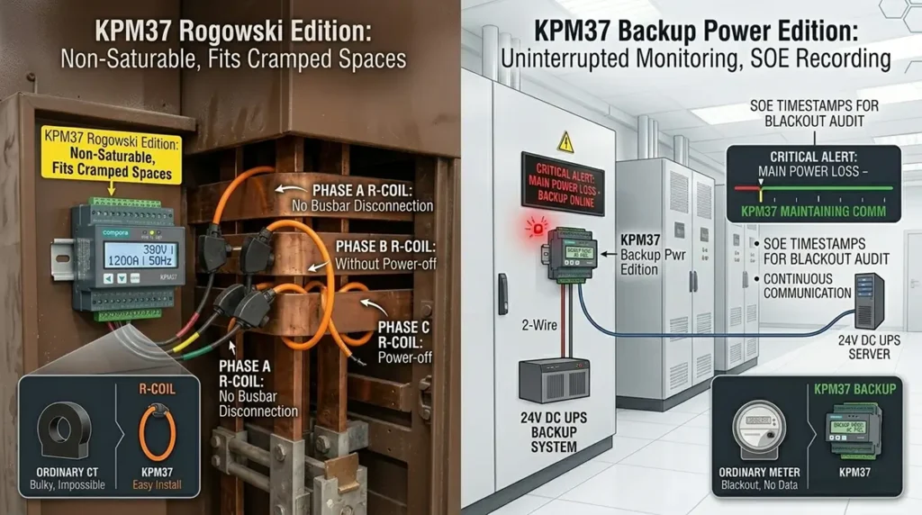 Rogowski Coil VS Backup Power