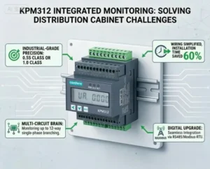advantages of multi circuit din rail meters in distribution cabinets