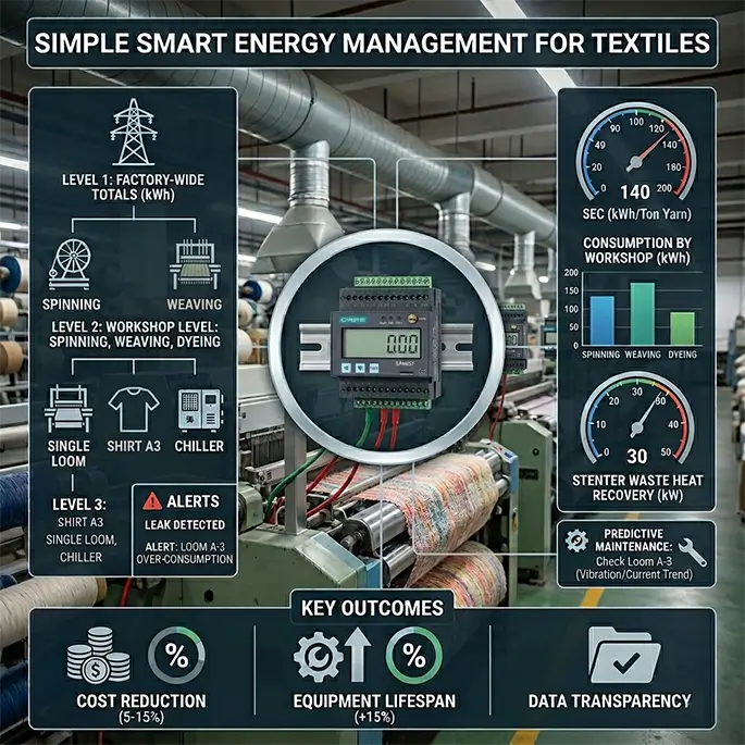 Integrated Application of Energy Management And Smart Meters In Textile Industry