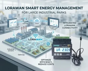 LoRaWAN Smart Energy Meters for Large Industrial Parks