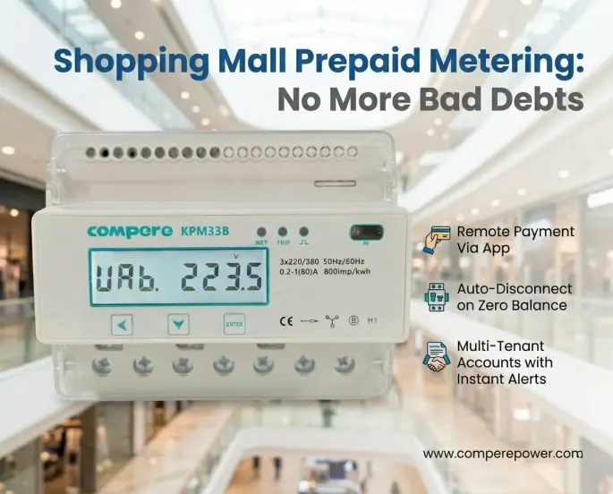 Shopping Mall Prepaid Metering: No More Bad Debts