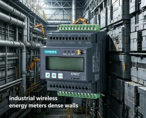 How to Deploy Industrial Wireless Energy Meters Inside Dense Walls?