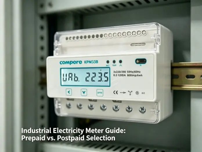 Industrial Electricity Meter Guide: Prepaid vs. Postpaid Selection