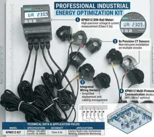 Factory Power Distribution Monitoring and Management Solution