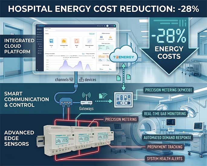 How Hospitals 28% Reduce Costs Using Smart Meters and EMS