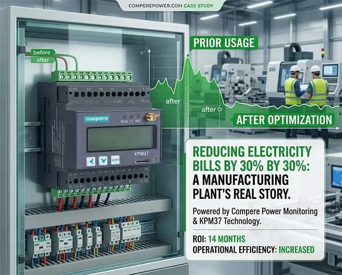 Reducing Electricity Bills by 30%: A Manufacturing Plant’s Real Story