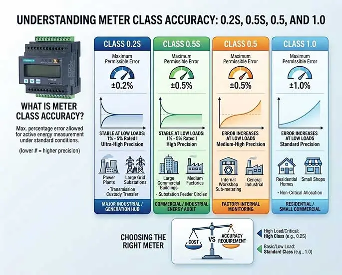 Understanding Meter Accuracy Classes: 0.2S, 0.5S, And 1.0