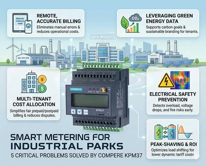 Why Do Industrial Parks Need Smart Meters? — 5 Major Pain Points Solved