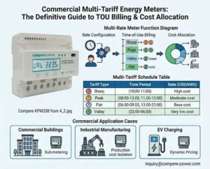 Commercial Multi-Tariff Energy Meters: The Definitive Guide to TOU Billing & Cost Allocation
