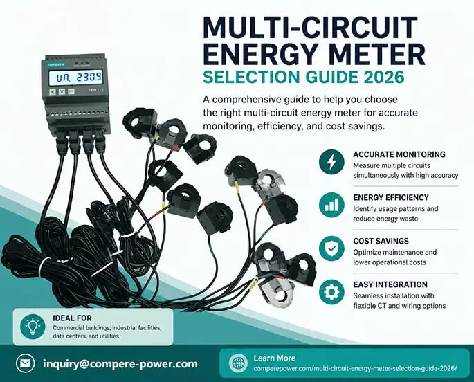 Multi-Circuit Energy Meter Selection Guide 2026: Compliance, Cost Control, And Efficiency