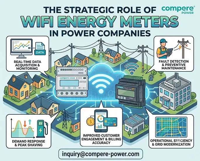The Strategic Role of WiFi Energy Meters In Power Companies
